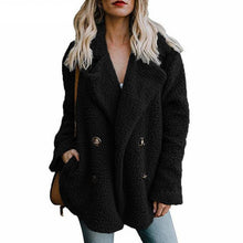 Load image into Gallery viewer, Plush Coat Women Winter Jackets Fluffy Teddy Coat Female Warm Artificial Fleece Winter Clothes  5XL Plus Size Manteau Femme