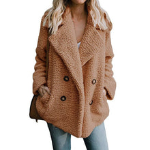 Load image into Gallery viewer, Plush Coat Women Winter Jackets Fluffy Teddy Coat Female Warm Artificial Fleece Winter Clothes  5XL Plus Size Manteau Femme