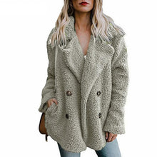 Load image into Gallery viewer, Plush Coat Women Winter Jackets Fluffy Teddy Coat Female Warm Artificial Fleece Winter Clothes  5XL Plus Size Manteau Femme